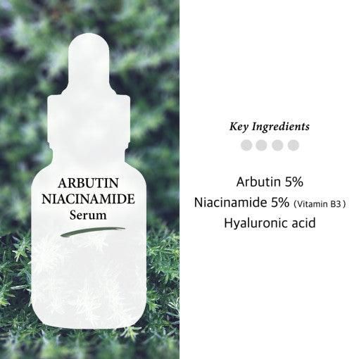 Cos De BAHA  Arbutin 5% Niacinamide 5%  Whitening Brightening Ampoule 30ml - EmpressKorea