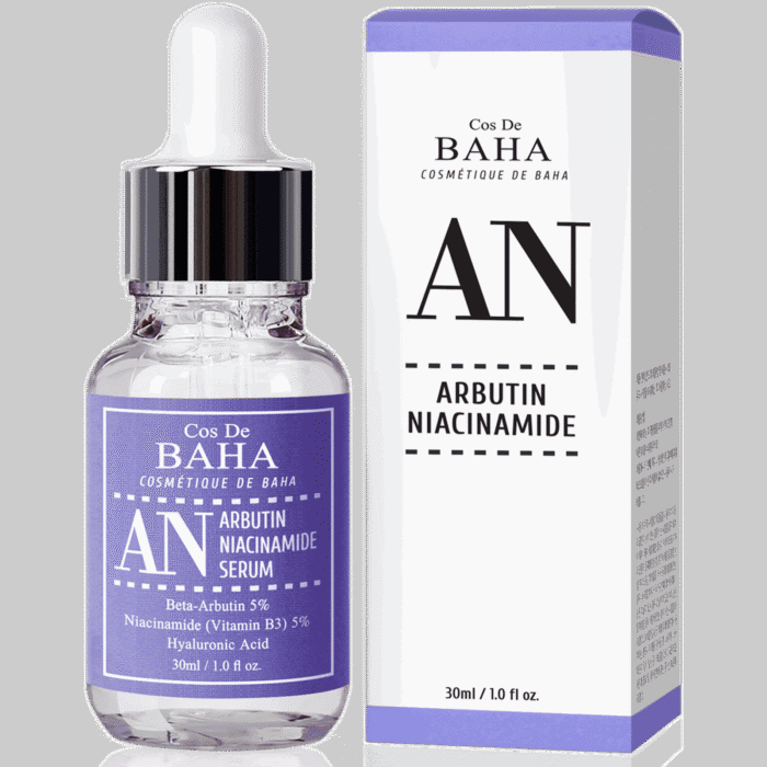 Cos De BAHA  Arbutin 5% Niacinamide 5%  Whitening Brightening Ampoule 30ml - EmpressKorea