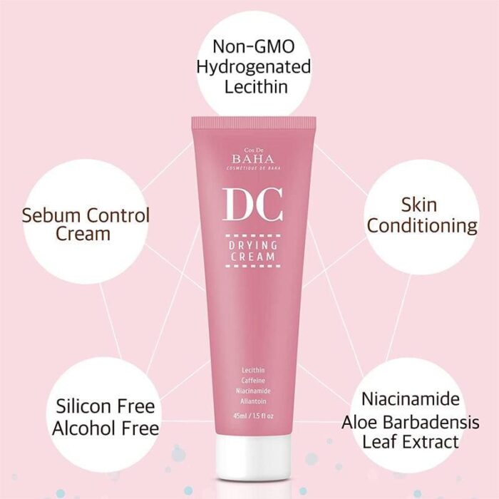 Cos De BAHA DC Drying Cream 45ml - EmpressKorea