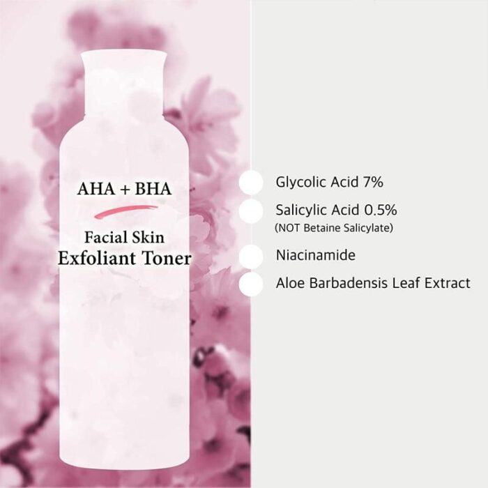Cos De BAHA GS AHA BHA Facial Toner 200ml - EmpressKorea