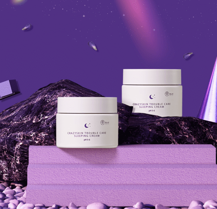 Crazy Skin Trouble Care Sleeping Cream 50ml - EmpressKorea