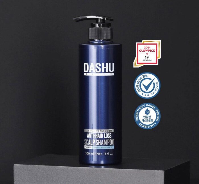 DASHU Daily Anti-Hair Loss Scalp Shampoo 500ml - EmpressKorea