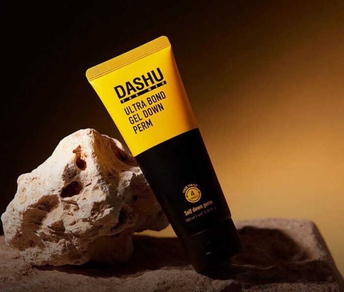 DASHU For Men Ultra Bond Gel Down Perm 100ml With Brush comp + Tongs Gloves + Perm Paper - EmpressKorea