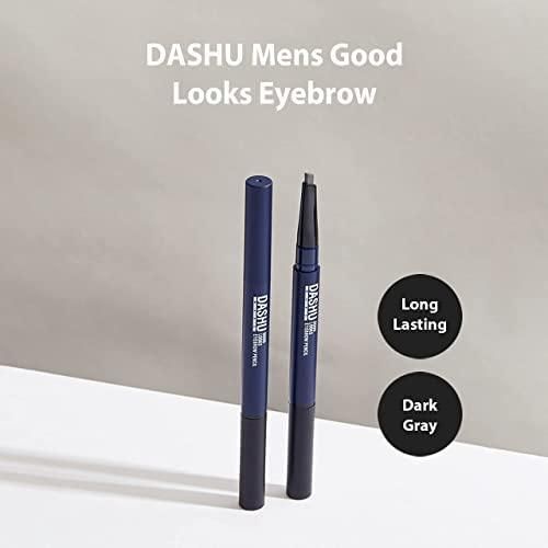 DASHU Good Looks Eyebrow Pencil (Dark Gray) 0.2g - EmpressKorea