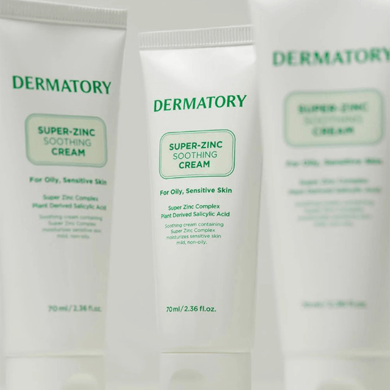 DERMATORY Pro Trouble Super Zinc Soothing Cream 70ml - EmpressKorea