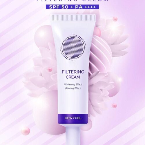DEWYCEL Filtering Cream SPF 50+ PA++++ 40ml - EmpressKorea