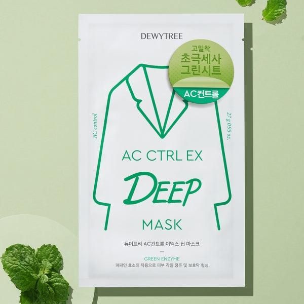 DEWYTREE AC Control EX Deep Mask Sheet 27g*10EA - EmpressKorea