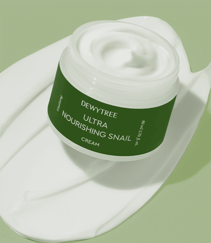 DEWYTREE Ultra Nourishing Snail Cream 80ml - EmpressKorea