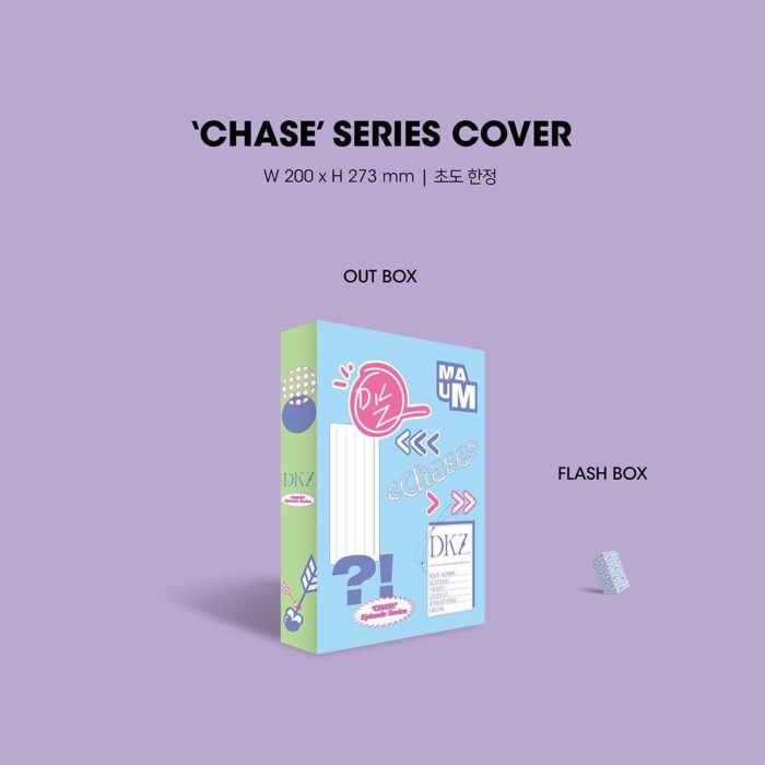 DKZ - 7th Single Album: CHASE Episode 3. BEUM (CHASE SERIES PACKAGE EDITION Ver.) - EmpressKorea