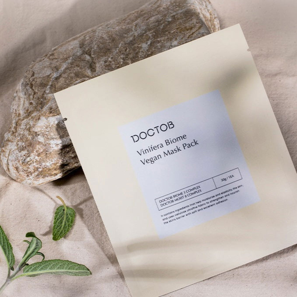 DOCTOB Vinifera Biome Vegan Mask Pack 10pack - EmpressKorea