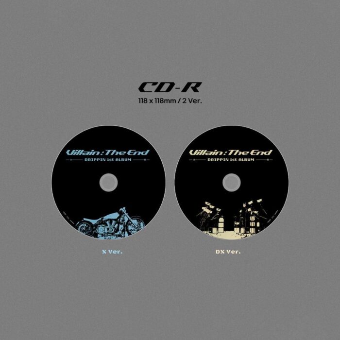 DRIPPIN -1st Full Album: Villain The End - EmpressKorea