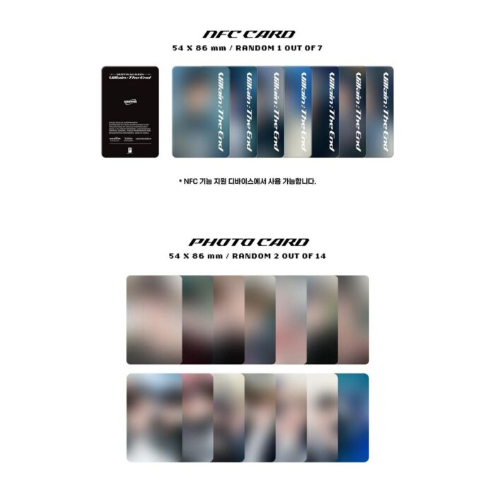 DRIPPIN -1st Full Album: Villain The End (POCA Ver.) - EmpressKorea
