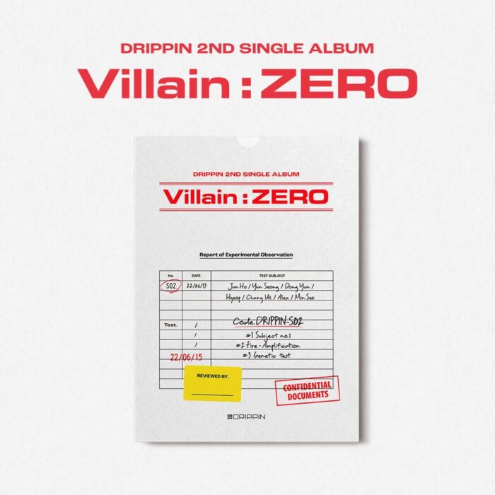 DRIPPIN - 2nd Single Album Villain: ZERO - EmpressKorea