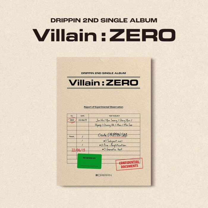 DRIPPIN - 2nd Single Album Villain: ZERO - EmpressKorea