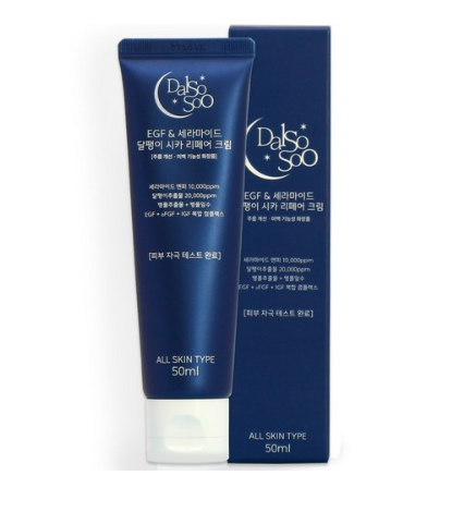 Dalso Soo EGF Ceramide Snail Cica Repair Cream 50ml - EmpressKorea