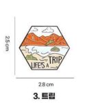 Damiano Camping Hiking Travel Character Badge - EmpressKorea