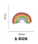 Damiano Camping Hiking Travel Character Badge - EmpressKorea