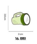 Damiano Camping Hiking Travel Character Badge - EmpressKorea