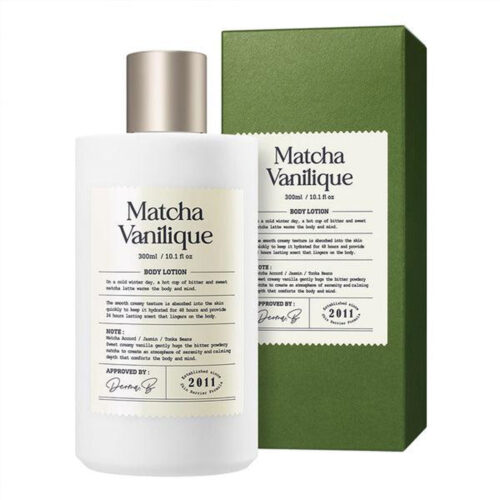 Derma B Narrative Body Lotion Matcha Vanilique 300ml - EmpressKorea