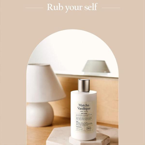Derma B Narrative Body Lotion Matcha Vanilique 300ml - EmpressKorea