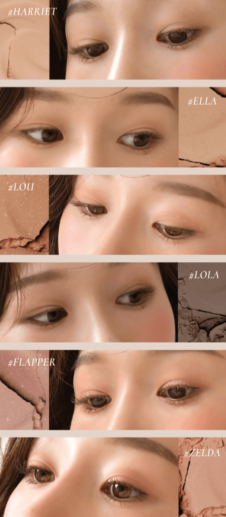 Dinto Blur-Finish Eye Shadow #702 ZELDA FITZGERALD 6g - EmpressKorea