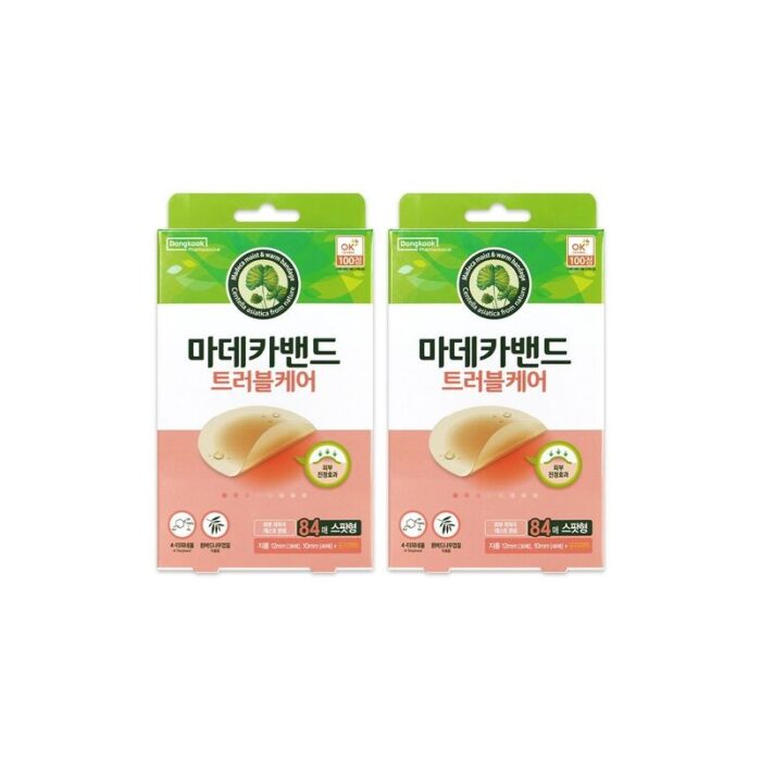 Dongkook Pharmaceutical Madeca Band Spot Type 84 patches x 2 boxes - EmpressKorea