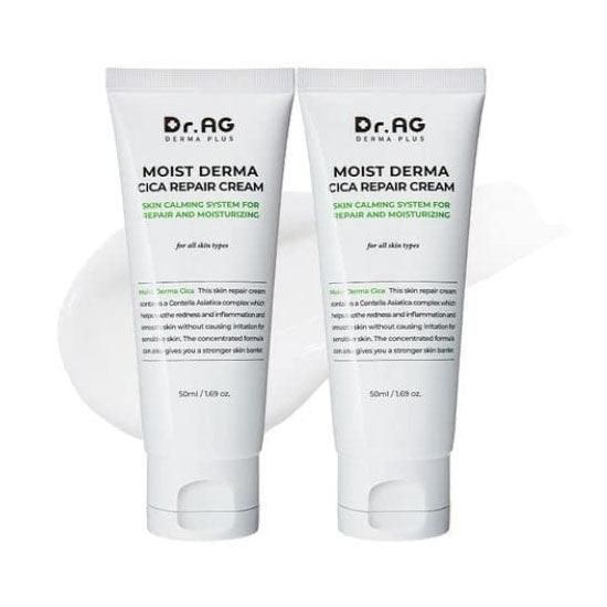 Dr.AG Moist Derma Cica Repair Cream 50ml*2EA - EmpressKorea