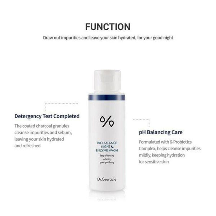 Dr.Ceuracle Pro Balance Night Enzyme Wash 50g - EmpressKorea