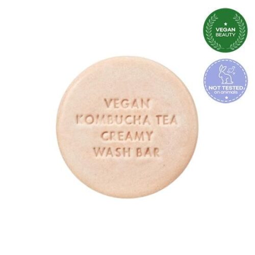 Dr.Ceuracle Vegan Kombucha Tea Creamy Wash Bar 100g - EmpressKorea