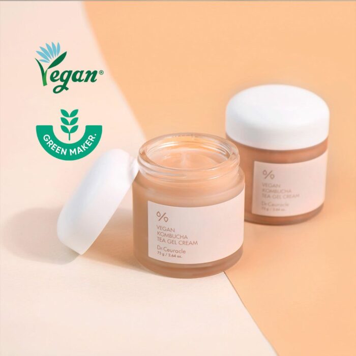 Dr.Ceuracle Vegan Kombucha Tea Gel Cream 75g - EmpressKorea