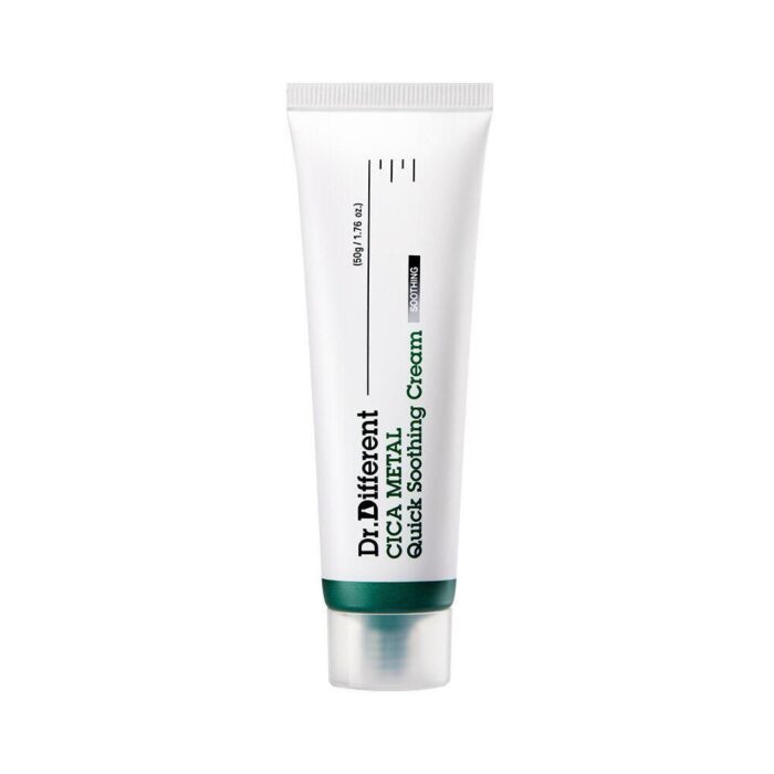 Dr.Different Cica Metal Quick Soothing Cream 50g - EmpressKorea