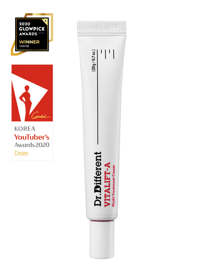 Dr.Different VITALIFT-A Night Treatment Cream 20g - EmpressKorea