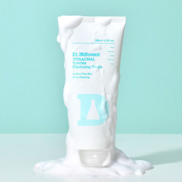 Dr.Different Vita Acnal Trouble Cleansing Foam 200ml - EmpressKorea