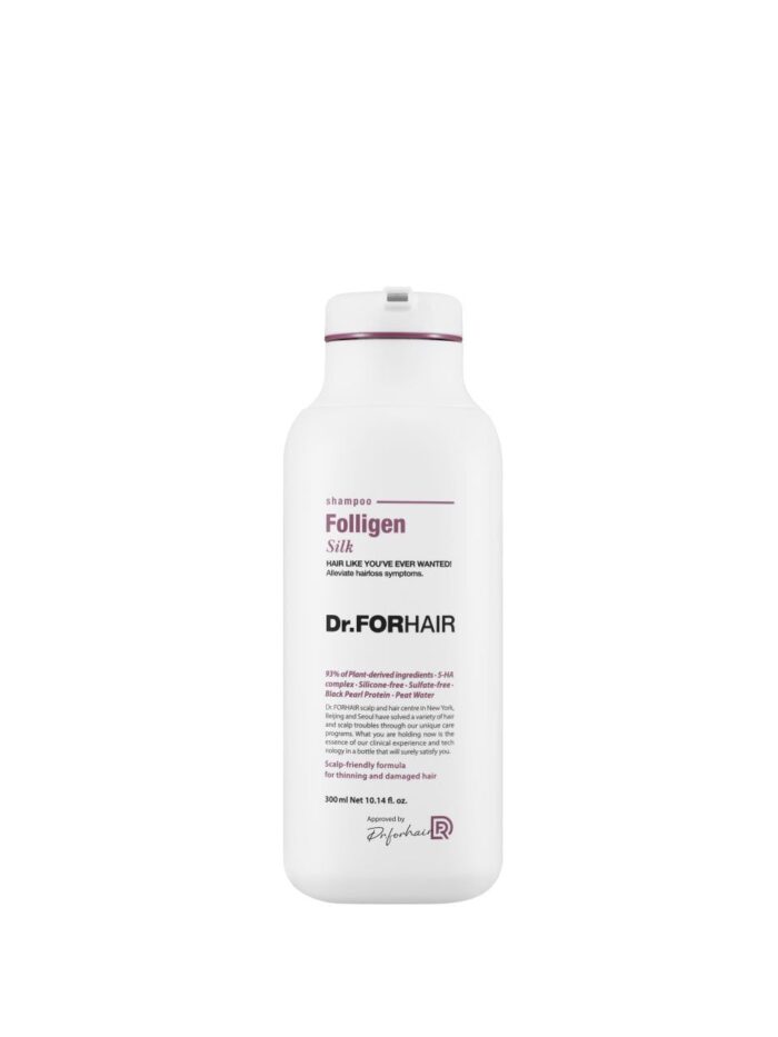 Dr.FORHAIR Folligen Silk Shampoo 500ml 300ml - EmpressKorea