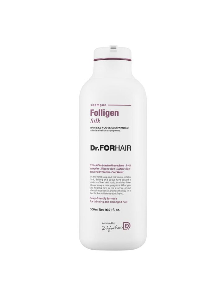 Dr.FORHAIR Folligen Silk Shampoo 500ml 300ml - EmpressKorea