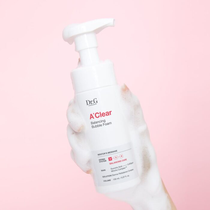Dr.G A'Clear Balancing Bubble Foam 150ml - EmpressKorea