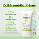 Dr.G Green Mild Up Sun+ SPF 50+ PA++++ 50ml - EmpressKorea