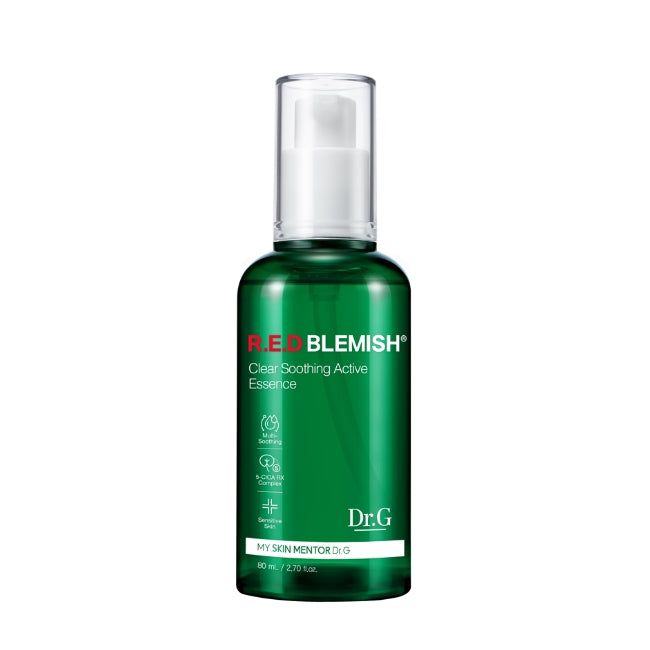 Dr.G R.E.D Blemish Clear Soothing Active Essence 80ml - EmpressKorea