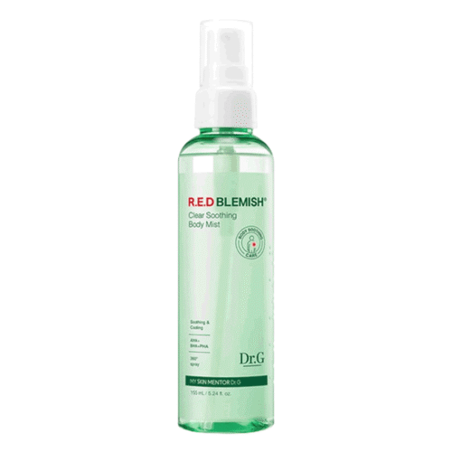 Dr.G Red Blemish Clear Soothing Body Mist 155ml - EmpressKorea