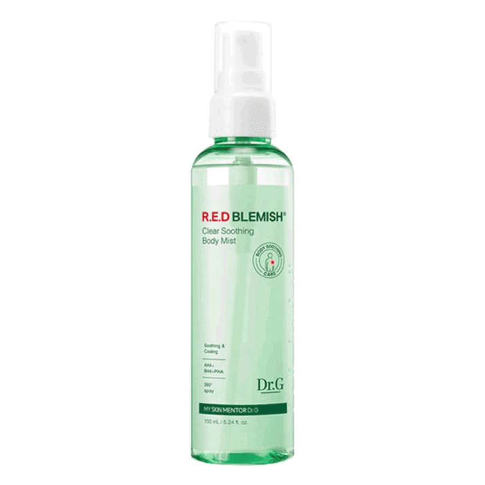 Dr.G Red Blemish Clear Soothing Body Mist 155ml - EmpressKorea