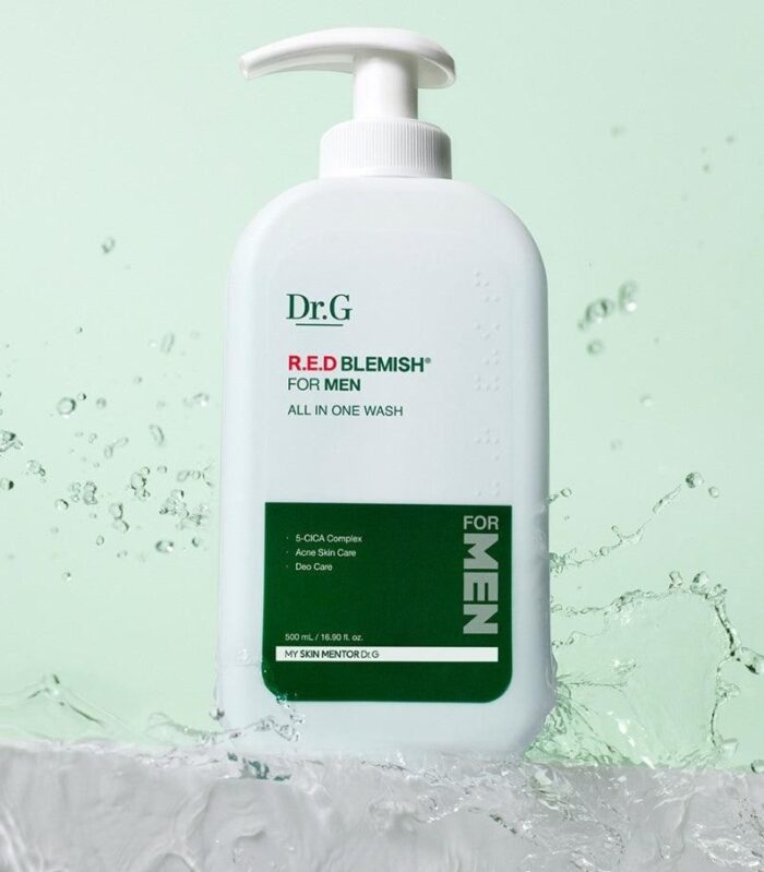 Dr.G Red Blemish For Men All In One Wash 500ml - EmpressKorea