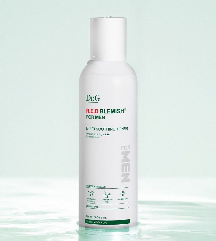 Dr.G Red Blemish For Men Multi Soothing Toner 200ml - EmpressKorea