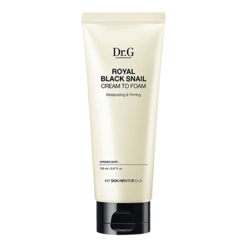 Dr.G Royal Black Snail Cream To Foam 150ml - EmpressKorea