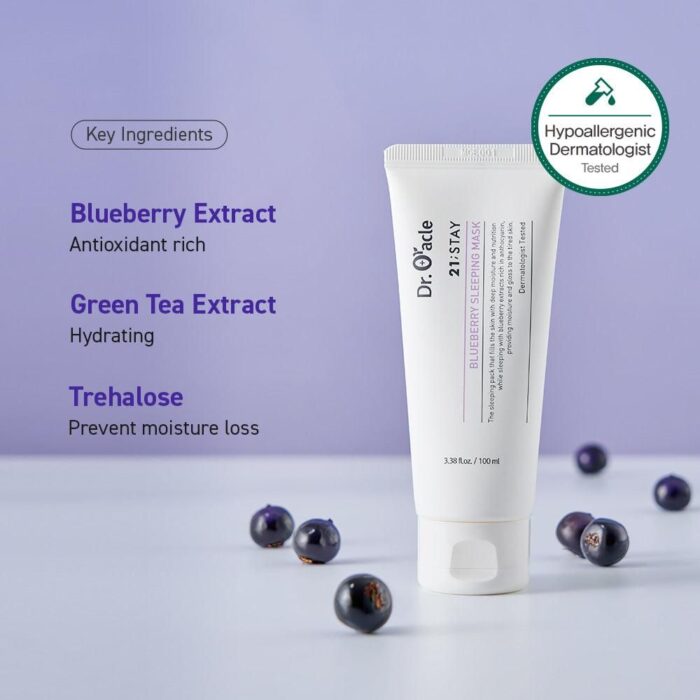 Dr.Oracle 21;STAY Blueberry Sleeping Mask 100ml - EmpressKorea