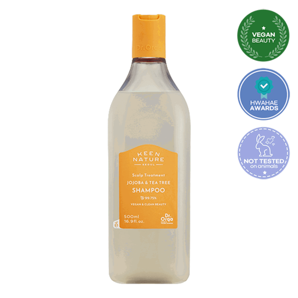 Dr.Orga Jojoba & Tea Tree Shampoo 500ml - EmpressKorea