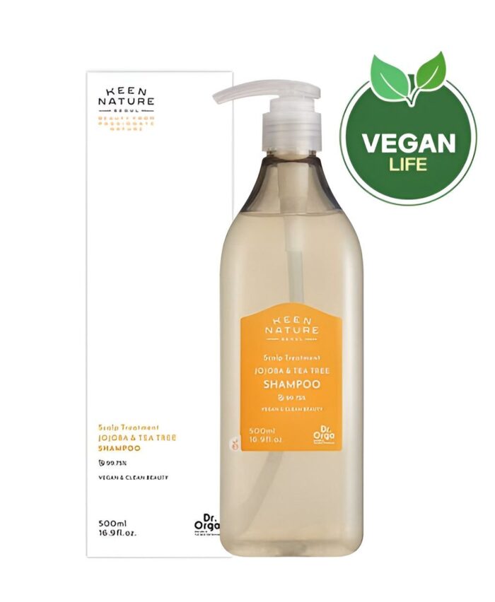 Dr.Orga Jojoba & Tea Tree Shampoo 500ml - EmpressKorea