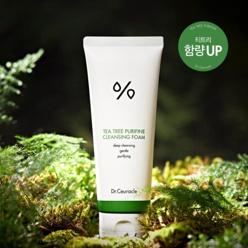 Dr. Ceuracle Tea Tree Purifine Cleansing Foam 150ml - EmpressKorea