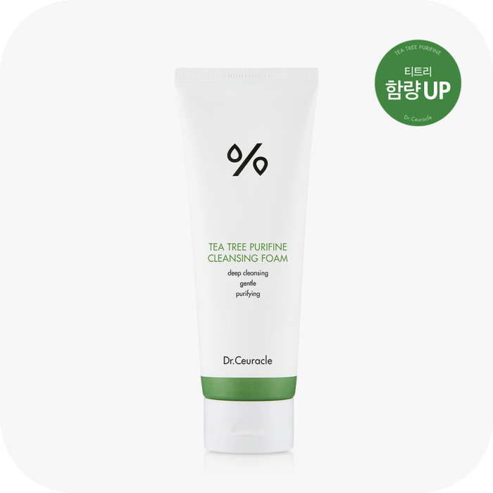 Dr. Ceuracle Tea Tree Purifine Cleansing Foam 150ml - EmpressKorea