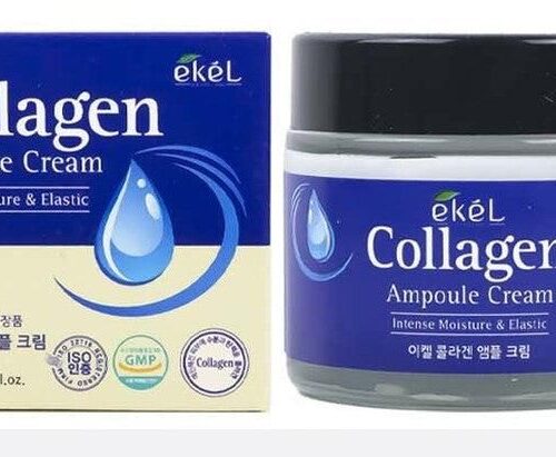 EKEL Collagen Ampoule  Cream 70g - EmpressKorea