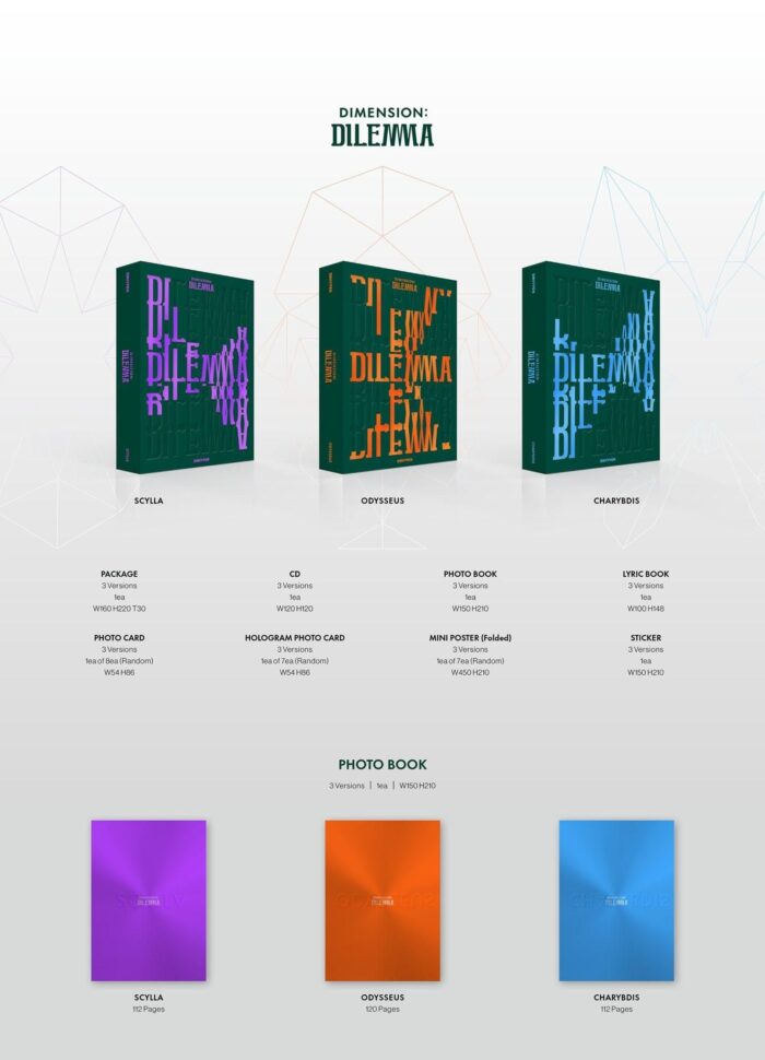 ENHYPEN - 1st Album - DIMENSION: DILEMMA - EmpressKorea